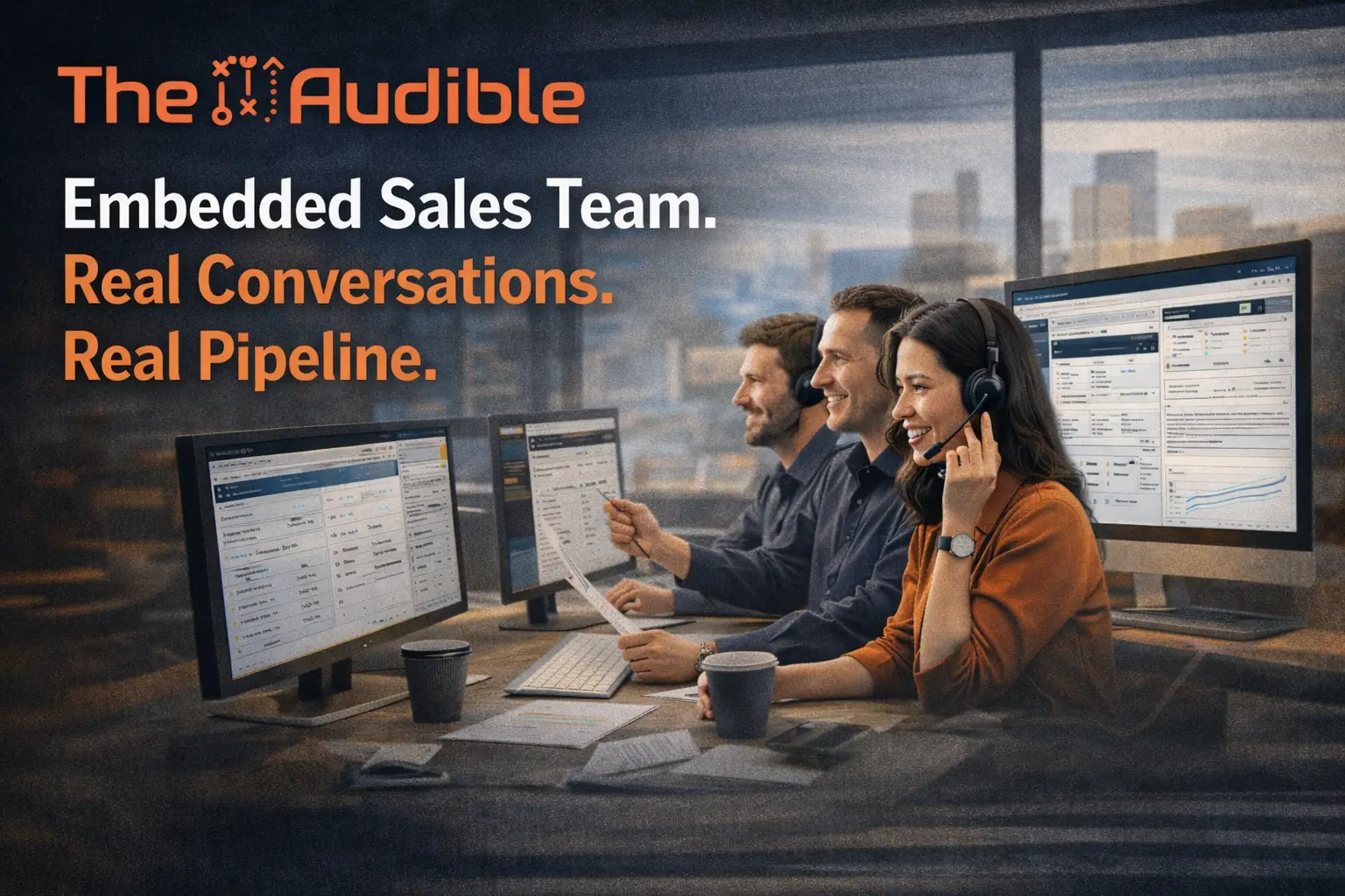 The Audible | Embedded U.S. Sales Execution Team That Sells for You